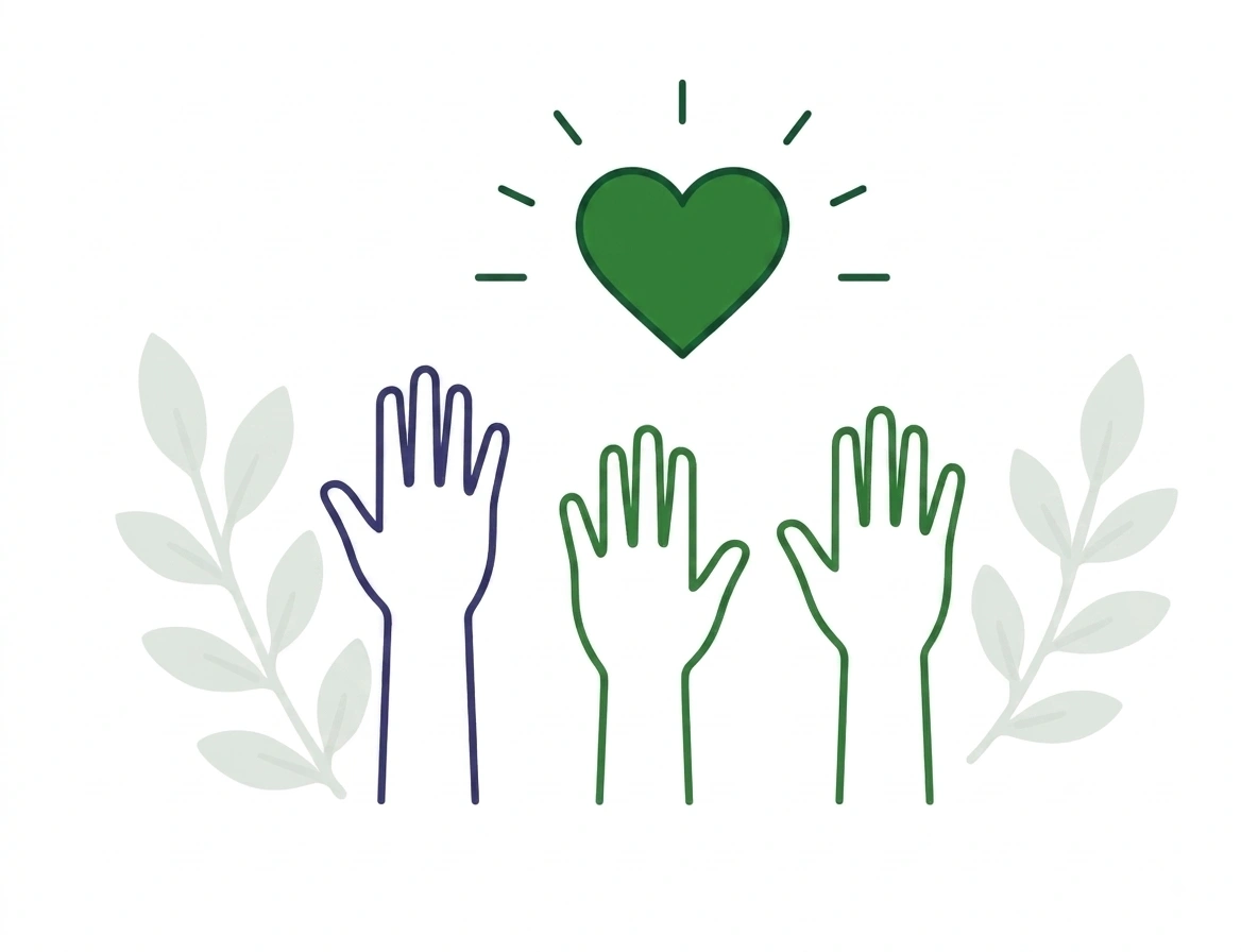 Community Hands Heart