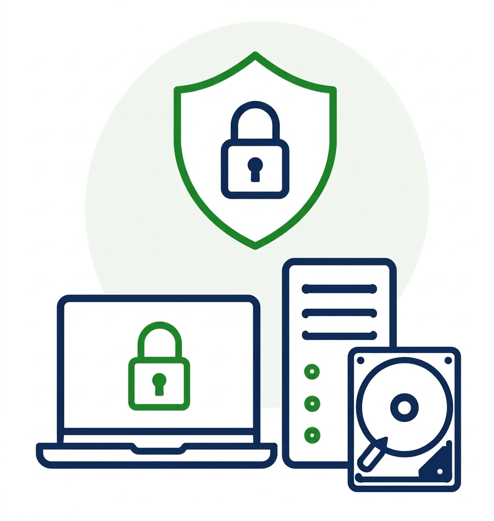 Data Security Locked Devices