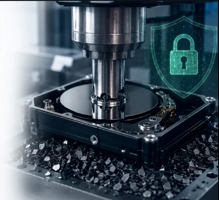 Hard Drive Shredding Security