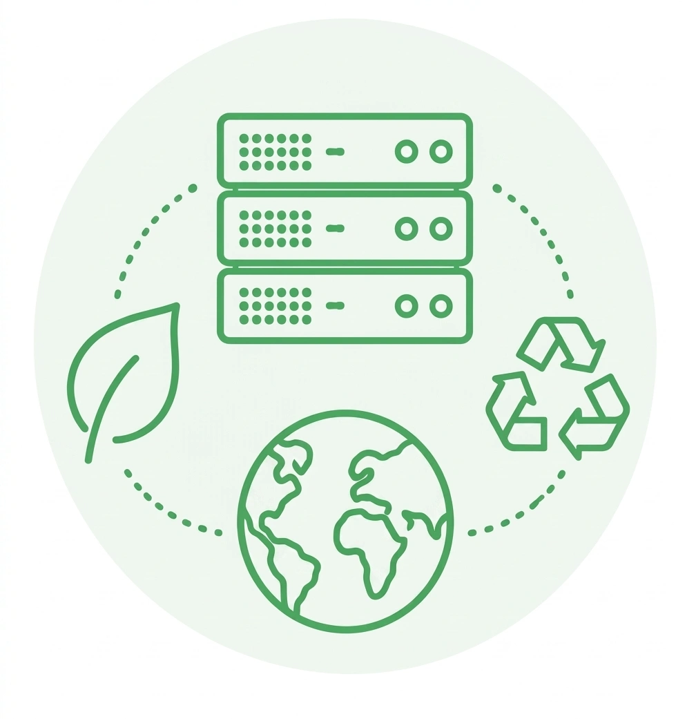 Server Eco Sustainability Recycling